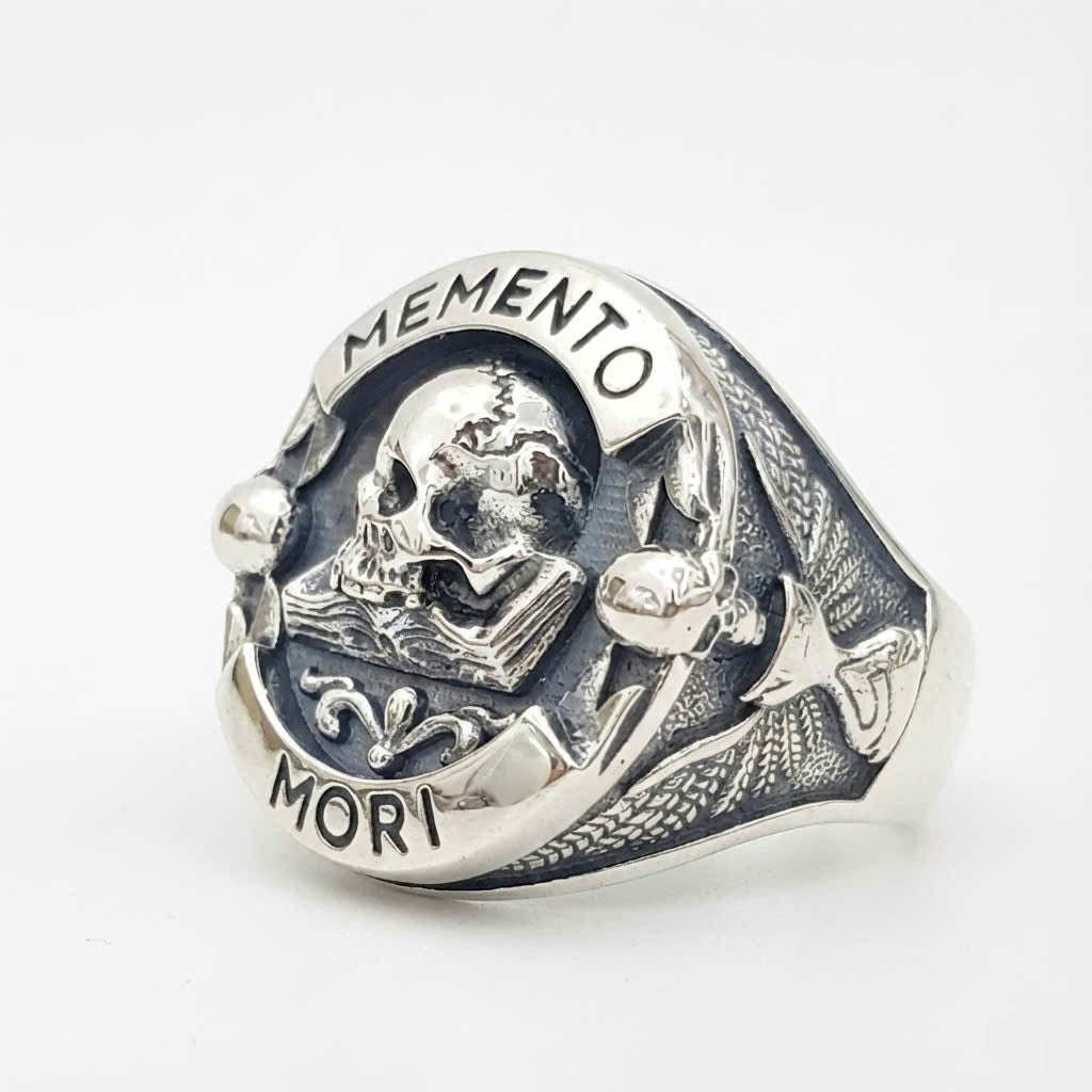 The Memento Mori Stoic Ring