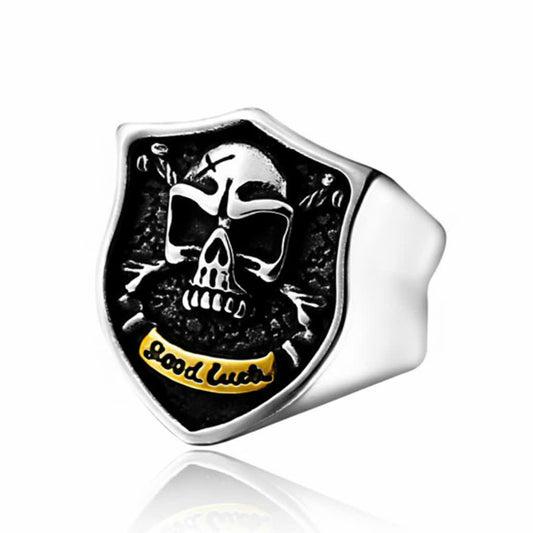The Skull Shield Ring