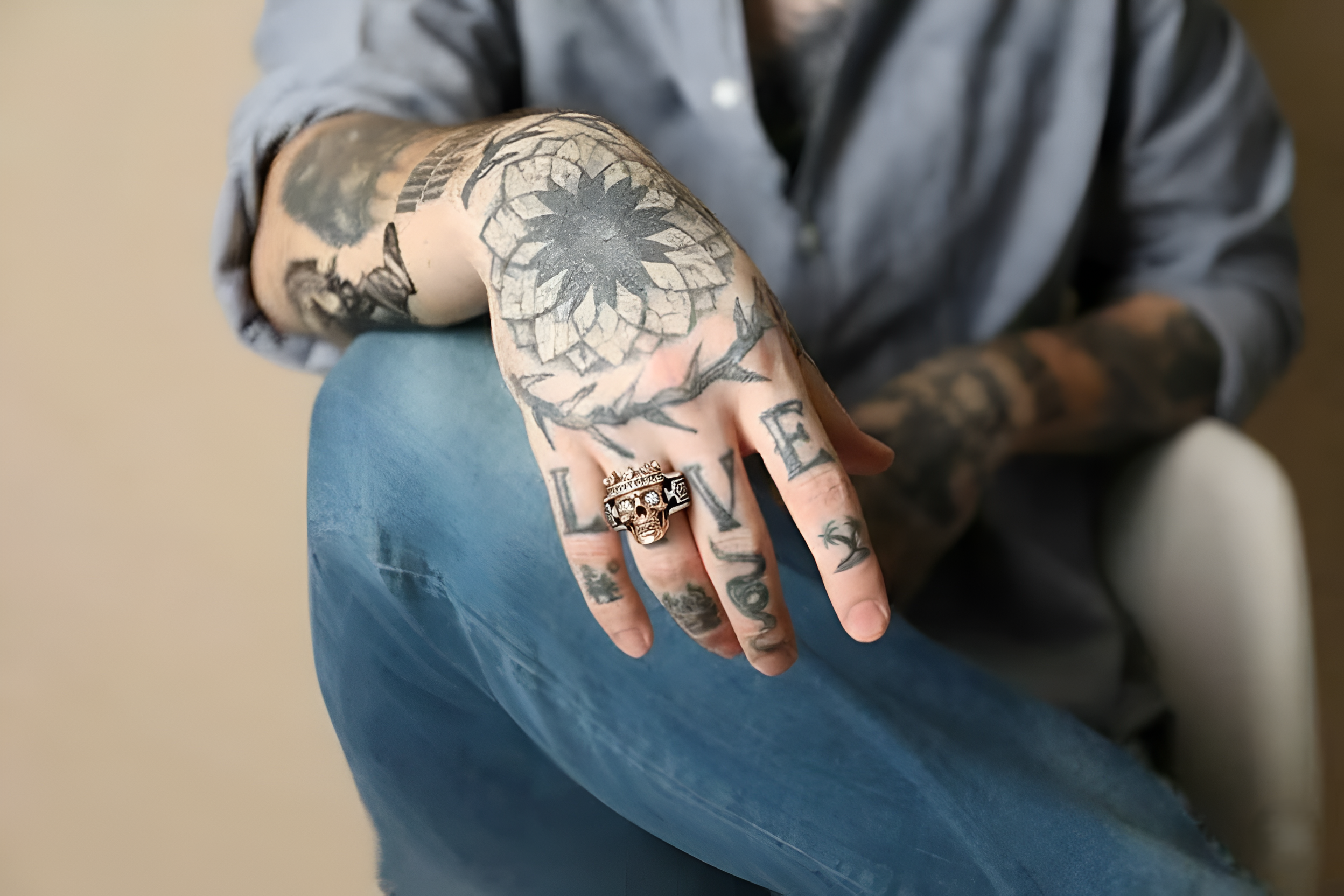 The King’s Domain Skull Ring