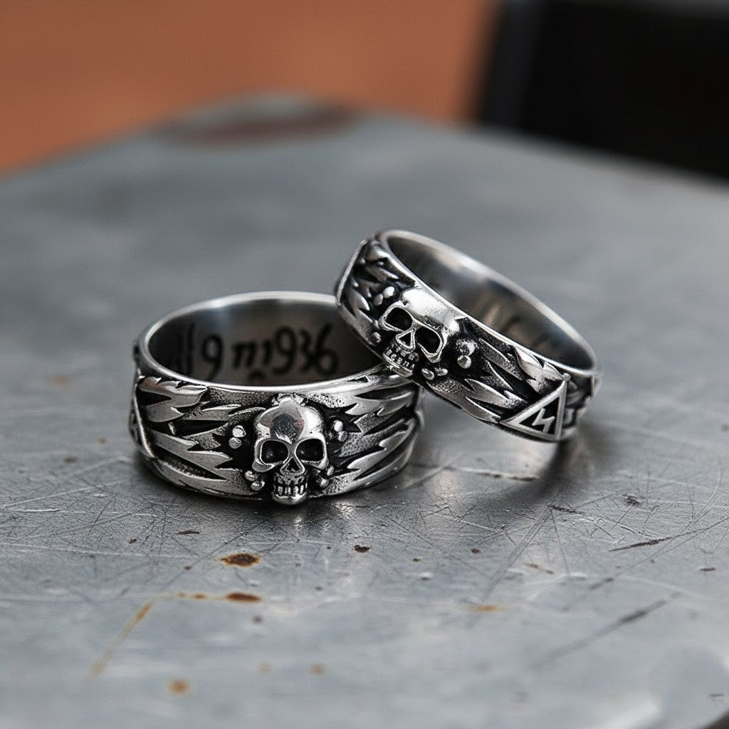 The Storm Raider Skull Ring