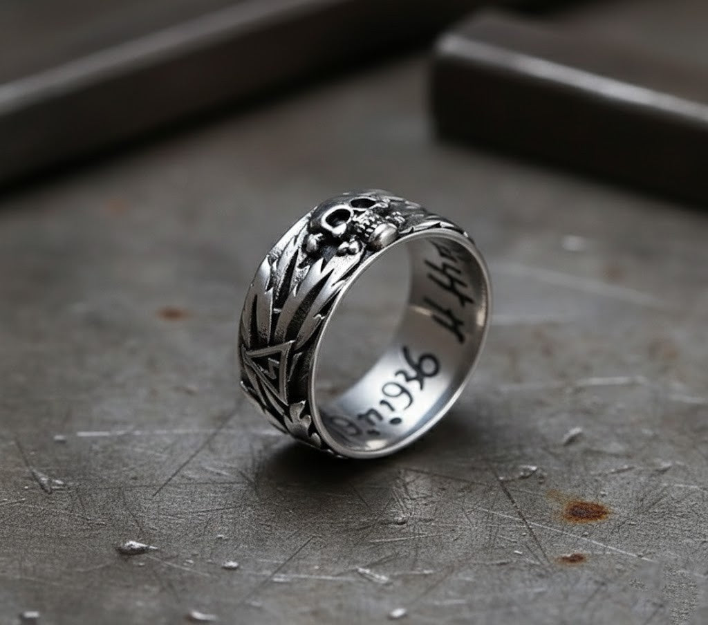 The Storm Raider Skull Ring