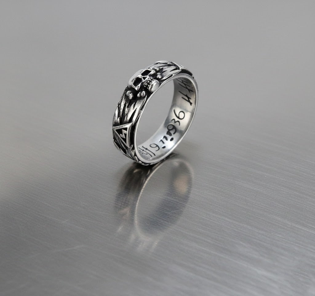 The Storm Raider Skull Ring