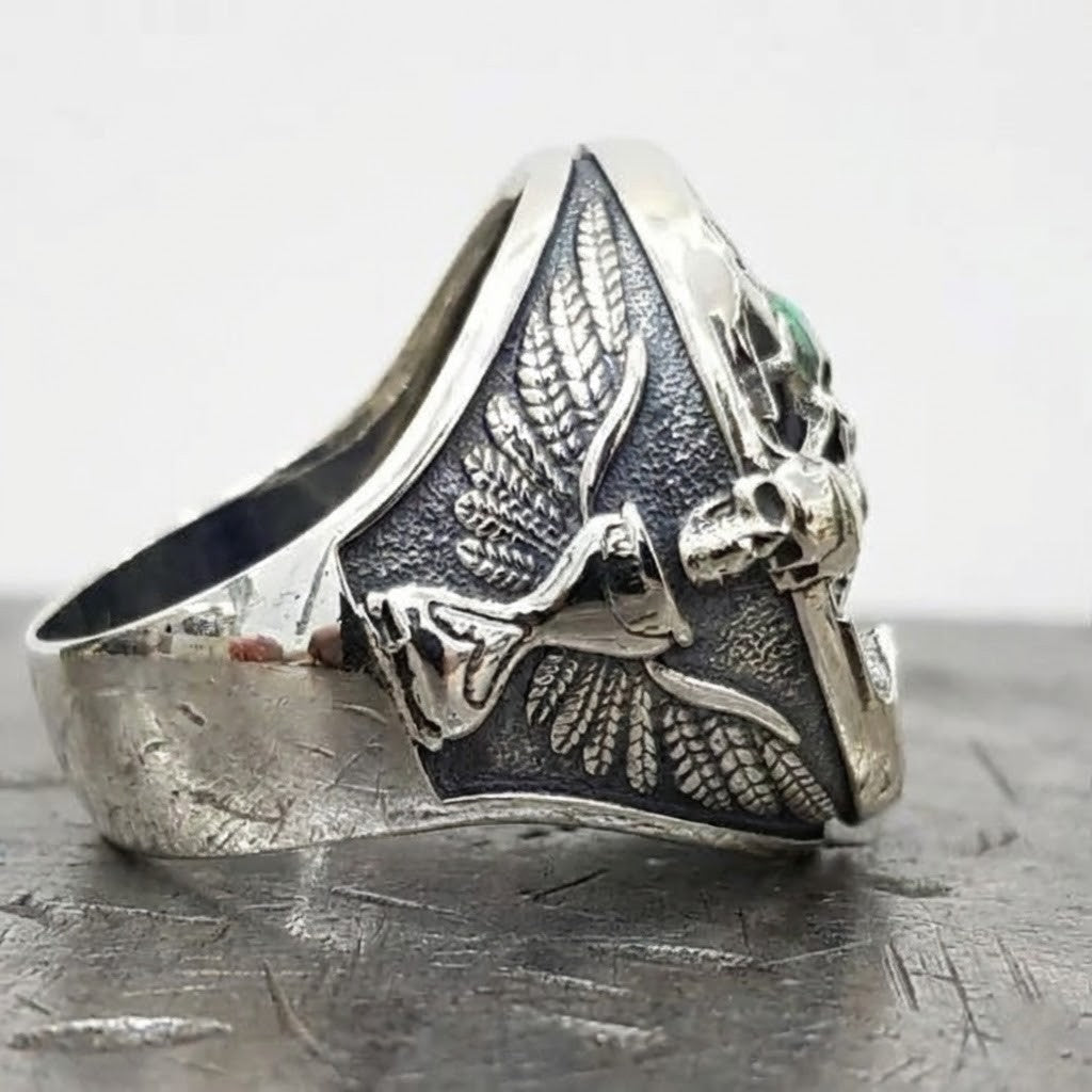 The Memento Mori Stoic Ring